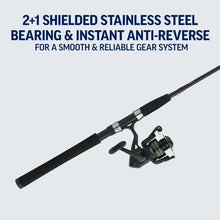 PENN Wrath II Fishing Spinning Combos, 10' Heavy Rod, 8000 Reel! (NEW)