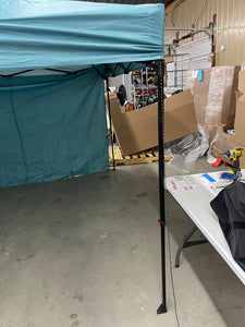 10 x 10 Weekender Canopy with Wind Vent & Shade Wall from Embark- new