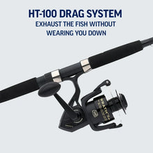 PENN Wrath II Fishing Spinning Combos, 10' Heavy Rod, 8000 Reel! (NEW)
