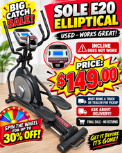 SOLE E20 ELLIPTICAL! 💪🔥 (USED - WORKS GREAT!)