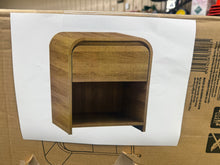 Better Homes & Gardens Juliet Nightstand with USB, Light Honey Finish!! NEW IN BOX!!