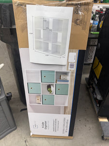 Mainstays 9-Cube Storage Organizer, White!! NEW IN BOX!!