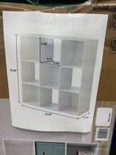 Mainstays 9-Cube Storage Organizer, White!! NEW IN BOX!!
