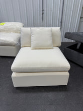 Cream Armless Accent Chair! (NEW)