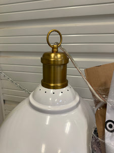 Large Metal Dome Pendant Light! (NEW OUT OF BOX)