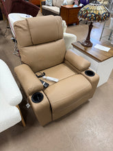 Power Lift Recliner Sofa Chair, Electric Stand Assist for Elderly People, Faux Leather Reclining Chair with Cup Holders, Massage & Heat Functions, Brown! (NEW)