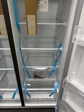 Frigidaire 21.4-cu ft Counter-Depth Side-by-Side Refrigerator ( Fingerprint-Resistant Stainless Look )!! BRAND NEW (MINOR TAPE RESIDUE ON DOOR & MINOR DENTS)!!