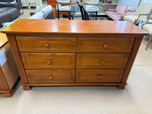Brown Solid Wood 6 Drawer Dresser! (USED)
