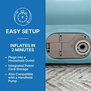 Bestway Easy-in 9" Kid’s Air Mattress with Built-In Pump! (NEW IN BOX)