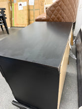 Black Nightstand! (NEW - CHIPPED CORNERS FROM SHIPPING!)