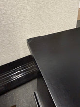 Black Nightstand! (NEW - CHIPPED CORNERS FROM SHIPPING!)