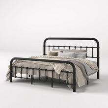 Kawamoto Metal Platform Bed Frame with Elegant Modern Design, King Size! (NEW IN BOX)