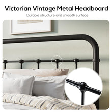 Kawamoto Metal Platform Bed Frame with Elegant Modern Design, King Size! (NEW IN BOX)