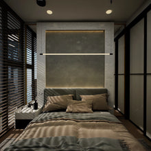 Modern minimalist doesn't have to mean boring and bland. Featuring a geometric shape of a simple rod, the LED pendant new