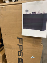 6 Drawer 47.2" W Wood Modern Double Dresser, Black! (NEW IN BOX)