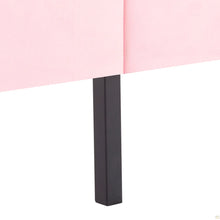 King Size Upholstered Platform Bed Frame with Wood Slats Support, Pink! (NEW IN BOX)