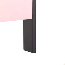 King Size Upholstered Platform Bed Frame with Wood Slats Support, Pink! (NEW IN BOX)