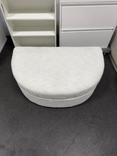Holley Half Moon Storage Ottoman! (NEW)