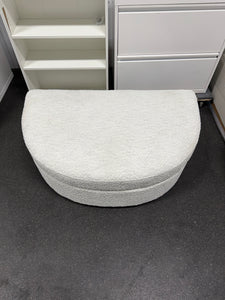 Holley Half Moon Storage Ottoman! (NEW)