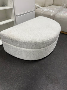 Holley Half Moon Storage Ottoman! (NEW)