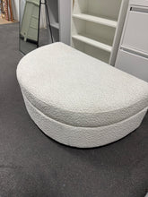 Holley Half Moon Storage Ottoman! (NEW)