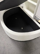 Holley Half Moon Storage Ottoman! (NEW)