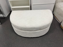 Holley Half Moon Storage Ottoman! (NEW)