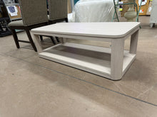 Stellan 47.25 in. Alder White Rectangle MDF Top Coffee Table! (NEW & ASSEMBLED)