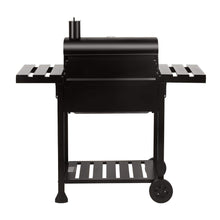 24 in. Charcoal BBQ Grill in Black with 2-Side Table
by Royal Gourmet- new in box