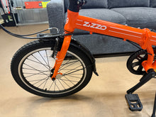 ZiZZO Via 7 Speed 20" Folding Cruiser Bike - Metallic Orange! (NEW & ASSEMBLED)