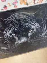 Gorgeous panther canvas art