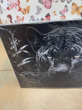 Gorgeous panther canvas art