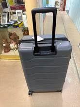 Hardside Large Checked Spinner Suitcase - Open Story! (NEW - DARK GREY!)