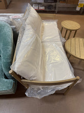 Better Homes & Gardens Astrid 3-Piece Steel Outdoor Sofa & Table Set, Cream!! NEW AND ASSEMBLED!!