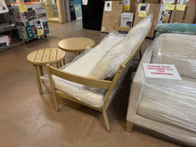 Better Homes & Gardens Astrid 3-Piece Steel Outdoor Sofa & Table Set, Cream!! NEW AND ASSEMBLED!!
