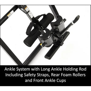 Therapeutic Heavy Duty Steel Frame Inversion Table, 300LB Capacity! (NEW & ASSEMBLED)