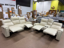 2-PIECE LEATHER POWER RECLINING SOFA & LOVESEAT SET! 🔥