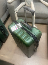 Zimtown 3 Piece Nested Spinner Suitcase Luggage Set With TSA Lock Dark Green/ NEW - small shipping dent