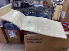 Outdoor Chaise Lounge Chair Cushion,72"X21"X2”, Cream Set of 2! (NEW)