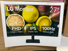 LG Electronics 27" IPS Full HD 100Hz Borderless Design Monitor: HDMI, Adjustable Tilt! (NEW IN BOX)