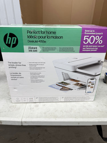 HP DeskJet 4255e Wireless All-in-One Color Printer Scanner Copier! (NEW IN BOX)