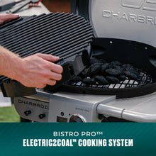 Charbroil Bistro Pro 240 Electric + Charcoal Grill & Griddle Combo! (NEW IN BOX)