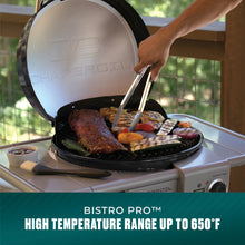 Charbroil Bistro Pro 240 Electric + Charcoal Grill & Griddle Combo! (NEW IN BOX)