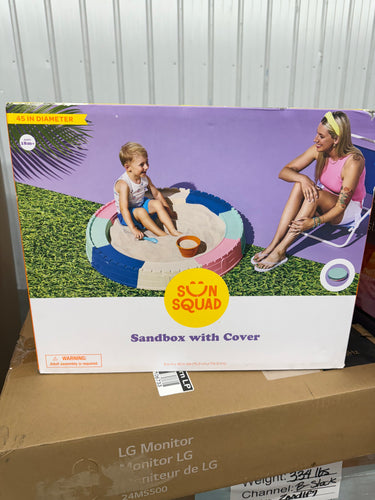 Sun Squad Sandbox With Cover! (NEW)
