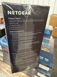Netgear Nighthawk 5-Stream Dual Band Wi-Fi 6 Router (RAX43): 4 Ethernet Ports, USB Connection! (NEW IN BOX)