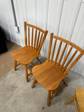 Winston Oak Wood Dining Side Chair Set of 2