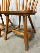 Winston Oak Wood Dining Side Chair Set of 2
