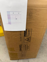 Marta Shaker White Sideboard Buffet Cabinet with Drawer— 31.5"W x 15.7"D x 31.5"H! (NEW IN BOX)
