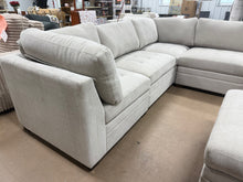 Thomasville Tisdale Fabric Sectional with Storage Ottoman!! BRAND NEW - LIGHT GREY!