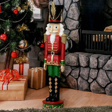 Sunnydaze Indoor/Outdoor Porch or Living Room Polyresin Kristoff the Nutcracker Solider Christmas Holiday Decoration - 37"!